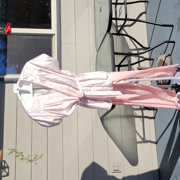 Halston III Other - Halston III Pink Floral Pajama Set Vintage Size L